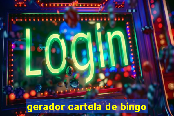 gerador cartela de bingo